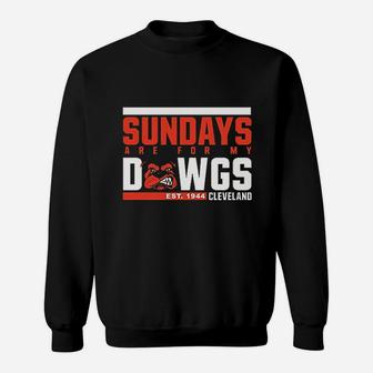 Sundays Are For My Dawgs Sweatshirt | Crazezy UK