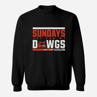 Sundays Are For My Dawgs Sweatshirt | Crazezy DE