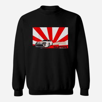 Supra Rising Sun Car Enthusiasts Street Tuner Sweatshirt | Crazezy UK