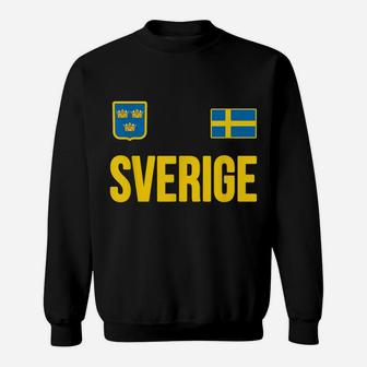 Sweden T-Shirt Swedish Flag Sverige Gift Love Souvenir Sweatshirt | Crazezy CA