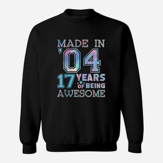 Sweet Seventeen 17Th Birthday For Teens Girls Boys Sweatshirt | Crazezy
