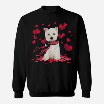 Sweet Valentine West Highland White Terrier Sweatshirt - Monsterry