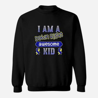 Syndrome Kids Teen Boys Girls Awesome Graphic Ribbon Sweatshirt | Crazezy