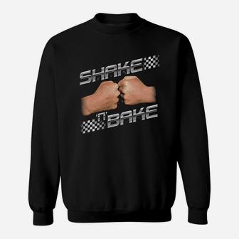 Talladega Nights Shake And Bake Checker Graphic Sweatshirt | Crazezy UK