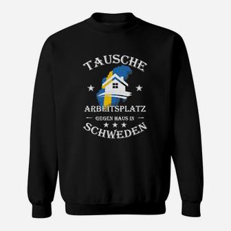 Tarbitsplatz Gegen Haus In Schweden Sweatshirt - Seseable