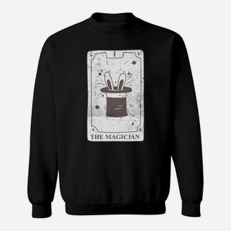 Tarot Card The Magician Hat Magic Witchy Gothic Aesthetic Sweatshirt | Crazezy CA