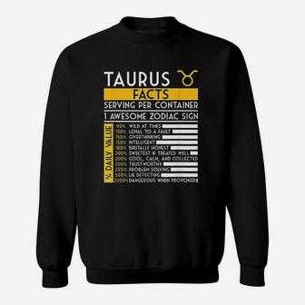 Taurus Facts Sweatshirt - Thegiftio UK