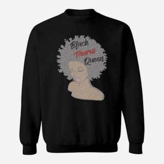 Taurus Zodiac Birthday Afro Gift Hoodie For Black Women Sweatshirt | Crazezy