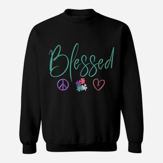 Teacher Teach Blessed Sweatshirt | Crazezy