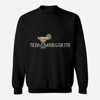 Team Margarita Glass Funny Drinking Margaritas Tshirt Gift Sweatshirt | Crazezy