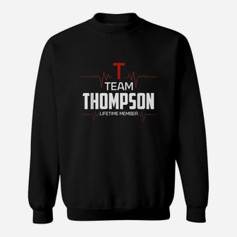 Team Thompson Lifetime Member Surname Last Name Sweatshirt - Thegiftio UK