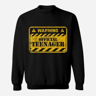 Teenager Birthday Cool 13 Year Old Boys Girls Birthday Sweatshirt | Crazezy