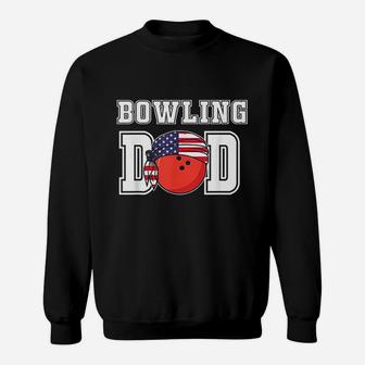 Ten Pin Bowlers Team Player Fathers Gifts For Bowling Dad Sweatshirt | Crazezy UK