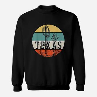 Texas Us Country State Souvenir Retro Sweatshirt - Thegiftio UK