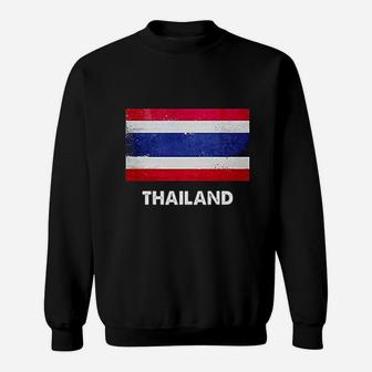 Thai Thailand Flag Sweatshirt - Thegiftio UK