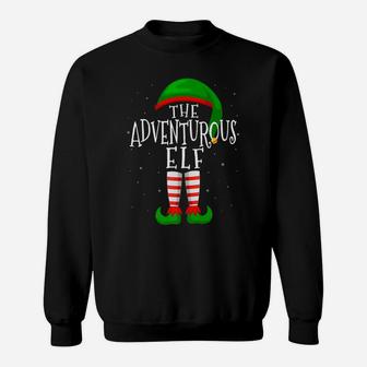 The Adventurous Elf Funny Matching Family Group Xmas Gift Sweatshirt | Crazezy