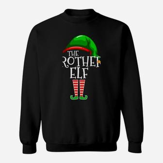 The Brother Elf Family Matching Group Christmas Gift Holiday Sweatshirt | Crazezy UK