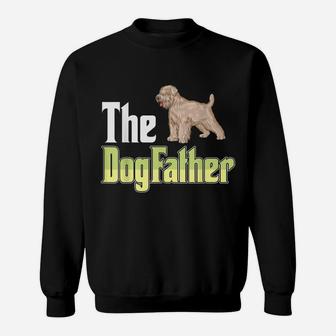 The Dogfather Soft Coated Wheaten Terrier Funny Dog Owner Sweatshirt | Crazezy UK