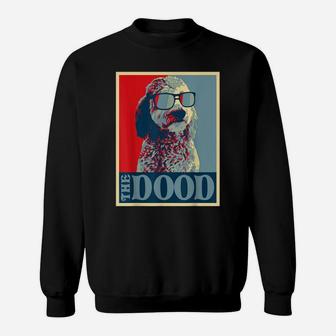 The Dood Goldendoodle - Doodle Mom And Dood Dad Gift Sweatshirt | Crazezy UK