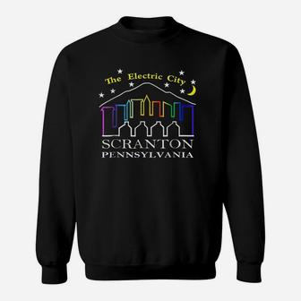The Electric City Scranton Pennsylvania Sweatshirt | Crazezy UK