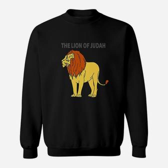 The Lion Of Judah Sweatshirt - Thegiftio UK