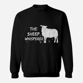 The Sheep Whisperer Tshirt Farmer Gift Animal Vintage Shirt Sweatshirt | Crazezy