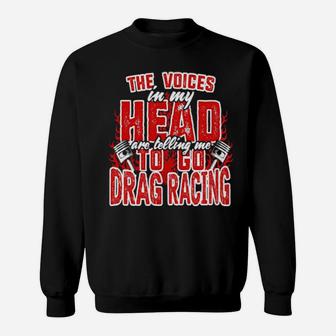 The Voice In My Head Sweatshirt - Monsterry