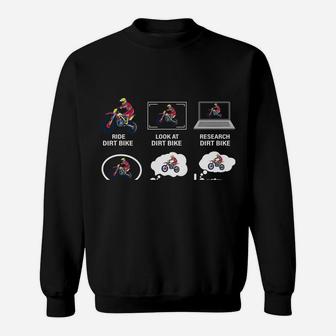 Things I Do In My Spare Time Motocross Dirt Bike Lover Gifts Sweatshirt | Crazezy AU