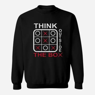 Think Outside The Box Sweatshirt | Crazezy