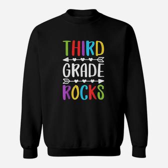Third Grade Rocks Sweatshirt | Crazezy UK