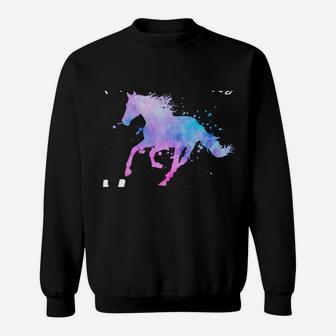 This Girl Loves Horses Equestrian Riding Teen Girl Kid Women Sweatshirt | Crazezy