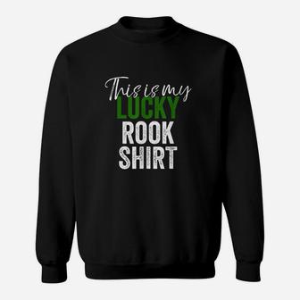 This Is My Lucky Rook Funny St Patricks Day Sweatshirt - Thegiftio UK