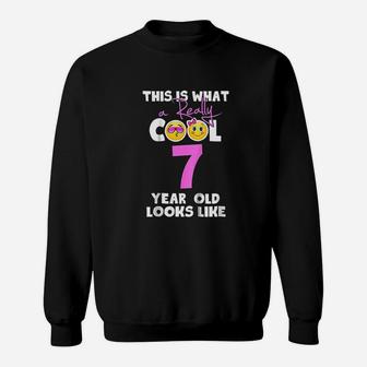 This Is What Really Cool 7 Year Old Looks Like Sweatshirt | Crazezy DE