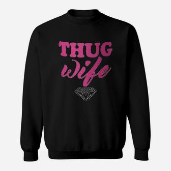 Thug Wife Diamond Sweatshirt - Thegiftio UK