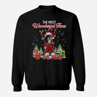 Tibetan Terrier The Most Wonderful Time Of The Year Sweatshirt - Monsterry