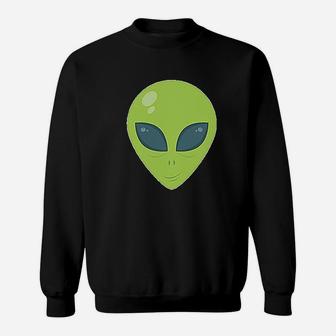 Toddler Alien Face Sweatshirt | Crazezy