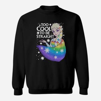 Too Cool To Be Straight Sweatshirt - Thegiftio UK