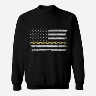 Tow Truck Driver T Shirt Thin Yellow Line Flag Operator Sweatshirt | Crazezy