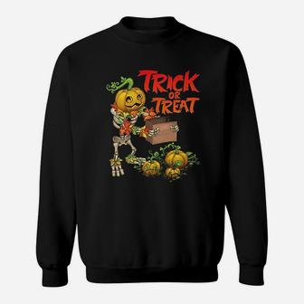 Trick Or Treat Punkleton Sweatshirt | Crazezy UK
