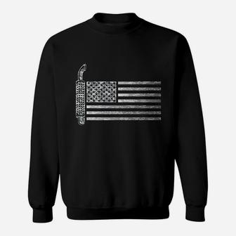 Trucker American Flag Trucking Sweatshirt | Crazezy