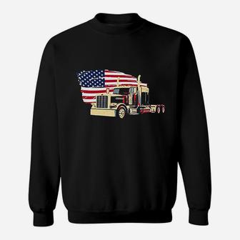 Trucks Truck Driver Sweatshirt | Crazezy