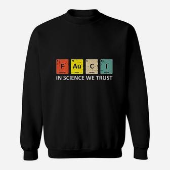 Trust Science Periodic Table Team Doctor Anthony Sweatshirt - Thegiftio