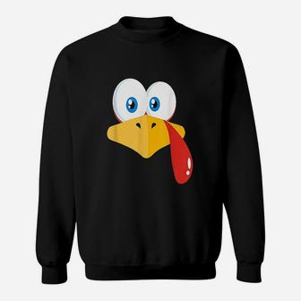 Turkey Face Sweatshirt | Crazezy AU