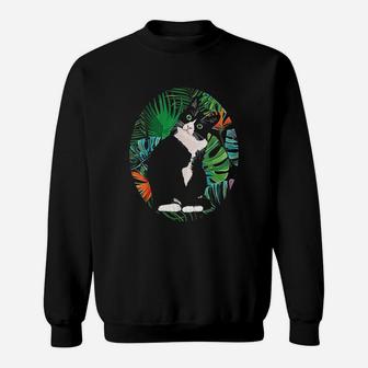 Tuxedo Cat Sweatshirt | Crazezy