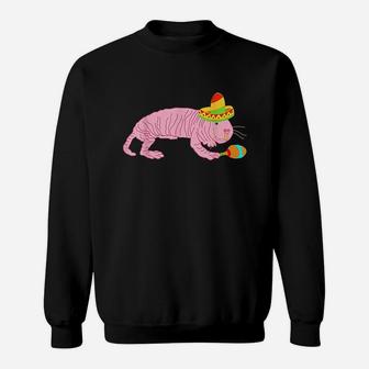 Ugly Mole Rat Sombrero Costume Mexican Rodent Sweatshirt - Thegiftio UK