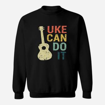 Uke Can Do It Vintage Sweatshirt - Monsterry CA