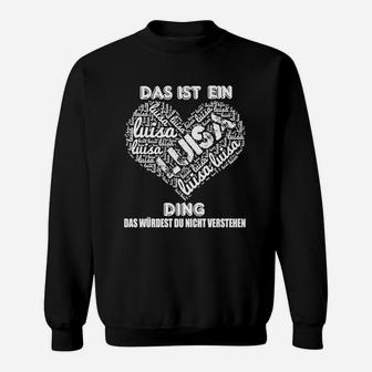 Ultras Ding Schwarzes Sweatshirt, Exklusives Design für Fans - Seseable