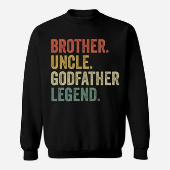 Uncle Godfather Shirt Christmas Gifts From Godchild Funny Sweatshirt | Crazezy UK