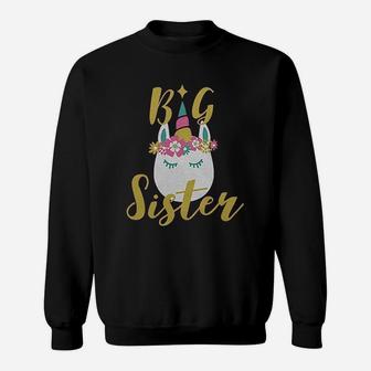 Unicorn Big Sister Sweatshirt | Crazezy AU