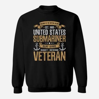 United States Of America Submariner Veteran Sweatshirt | Crazezy CA